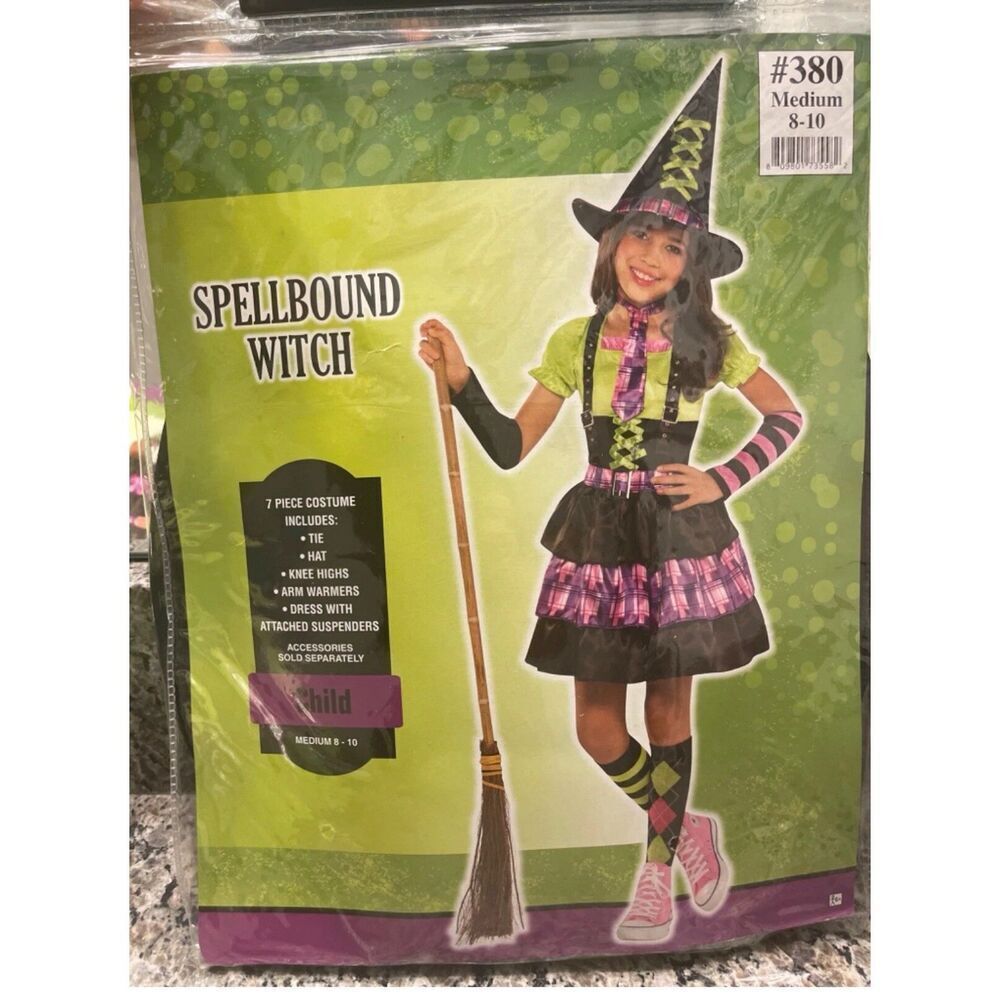 Spellbound Witch Costume Child Size